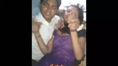 Young desi girl with her lover in Chatai