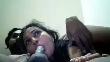 Punjabi college girl giving hot blowjob session