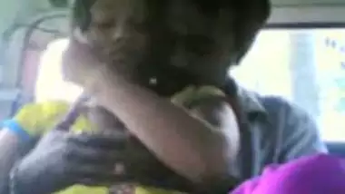 Bangladeshi couple making outdoor sex in car