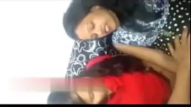 Drunk girls having a lesbian sex