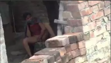 Nepali girl fingering outside during phone sex