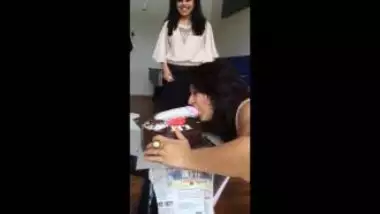 Horny Indian Aunty Sucking Penis Cake