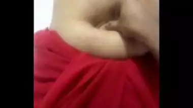 Playing With Hot Navel Of Desi Wife