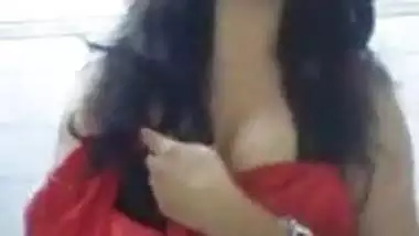 Desi girl showing boobs to her boyfriend