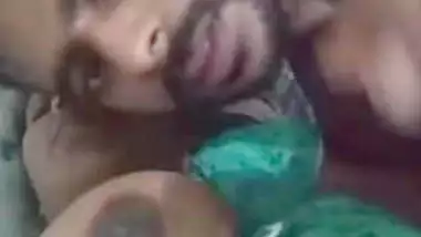 Desi Tamil Couple On Videocall Boob Sucking and Pussy fingering