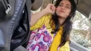 Desi Cute Gf From Sylhet with Lover in car