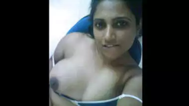 desi preggo parwati with her husband showing swollen belly and milky tits part- 1