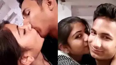 gorgeous girl friend passionately smooched