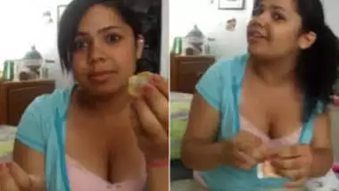 desi sister playing with condom