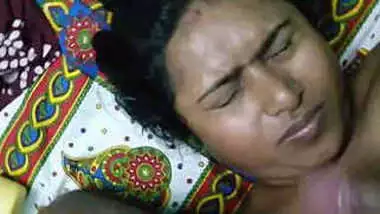 hubby cum on his bengali wifes face after the fucking