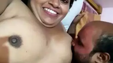 desi couple hot boob suck