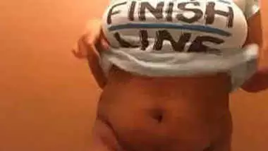 Chubby Desi Babhi Stripping Selfie Part 2