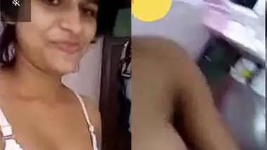 Indian Girl Shalu Showing Her Boobs and Pussy on Video Cal