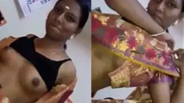 Sexy Topless Tamil Girl Sucking Cock Before Fuck