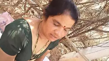 Desi telugu aunty sucking cock and getting boobs pressed