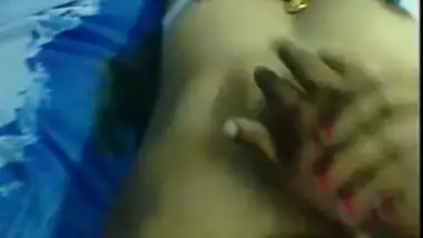 Married auntie’s saree removed & boobs exposed