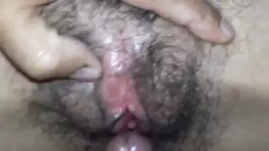 Indian bhabhi hairy pussy Hard Fucked And Boob pressing