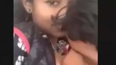 DESI GF’S BOOBS SUCKED BY BF (short video)