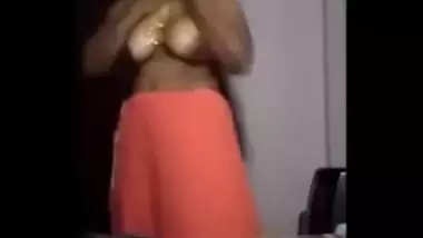 MMS Of Sexy Telugu Bhabhi Stripping