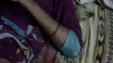 Cute Desi spouse spreads legs to show XXX fluffy cunt before sex