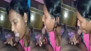 Indian Bhabhi sucking dick of her husbandâ€™s brother