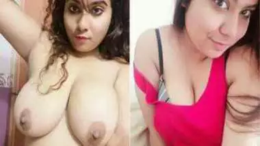 Indian model touches her massive XXX twins and masturbates twat