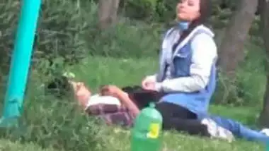 Desi Lovers Having Fun in Park