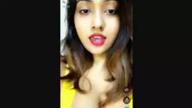 Miss Beauty your Girl Showing Big Boobs on Tango Pvt