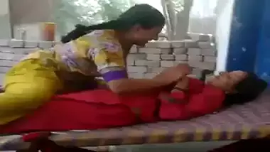 Punjabi lesbian aunties get naughty while voyeur records!