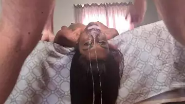 Deepthroat Desi Face Fuck Gagging Hardcore Indian Interracial Rough Sloppy Spit Throat Fuck