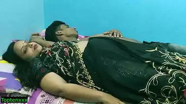 Indian hot stepsister getting fucked by junior brother at midnight!! Real desi hot sex