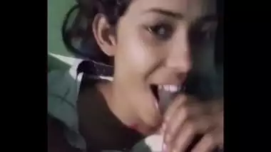 going wild in sucking her boyfriend’s dick and enjoying #Amitrai2021