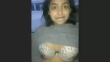 Sexy horny babe fucking in Car