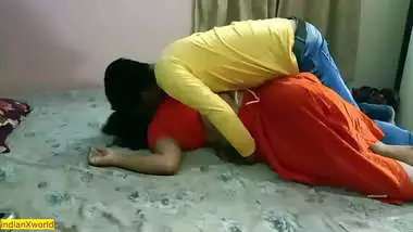 Desi Cheating husband caught by wife!! family sex with bangla audio