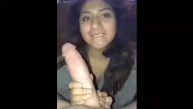 Gujju NRI Devousing Big dick with facials