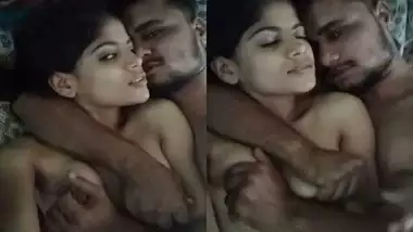 Horny Desi lover nude romance and fucking