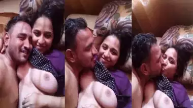 Desi sexy couple selfie romance and foreplay session