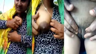 Tribal Dehati girl showing boobs and pussy