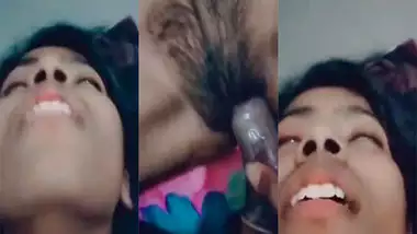 Hairy pussy Indian girl moaning softly