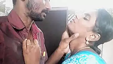 Tamil Couple Kissing