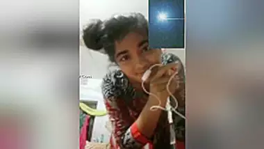 Cute Desi Village Girl Showing Her Boobs On Video Call