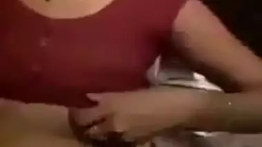 Village BHabhi showing Bobs n pussy