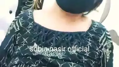 Sobia nasir Boobs Bouncing in Tango Live