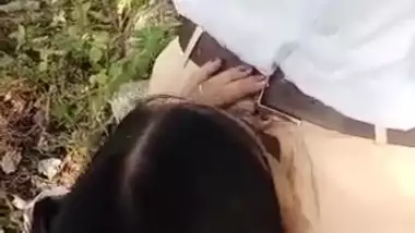 Bhabi Outdoor Blowjob