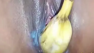 Indian Teen Girl Masturbating With Banana