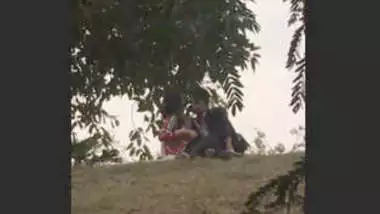 Desi lover fun in park