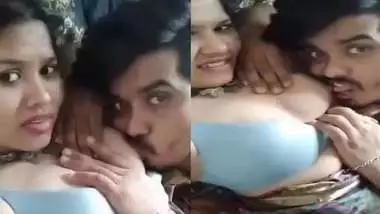 Bhabhi feeding boobs to husband like a child