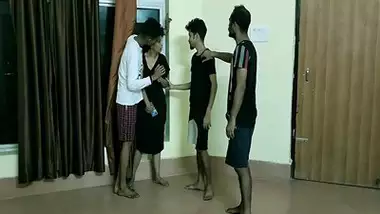 Three guys gangbang their friend’s GF