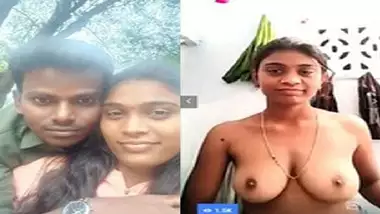 Telugu big boobs girl topless viral video call