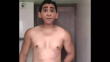 Indian Anime Guy Masterbating and Cuming Very hard